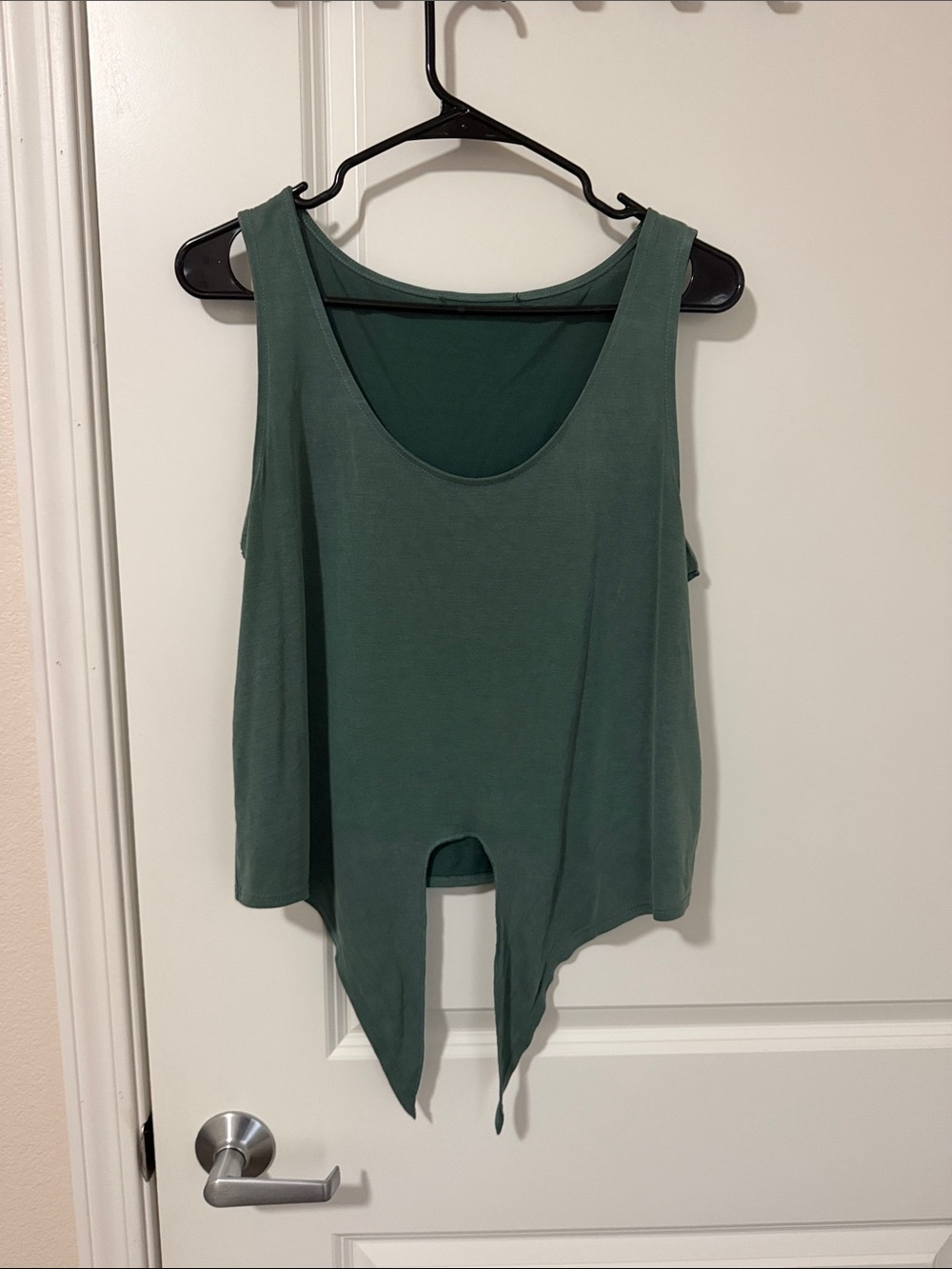 Women’s Green Loose Fit Tank Top